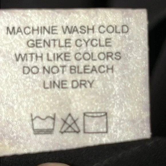 Krisa by revolve womens‎ wrap asymmetrical skirt XS oversized black midi event - Picture 8 of 11